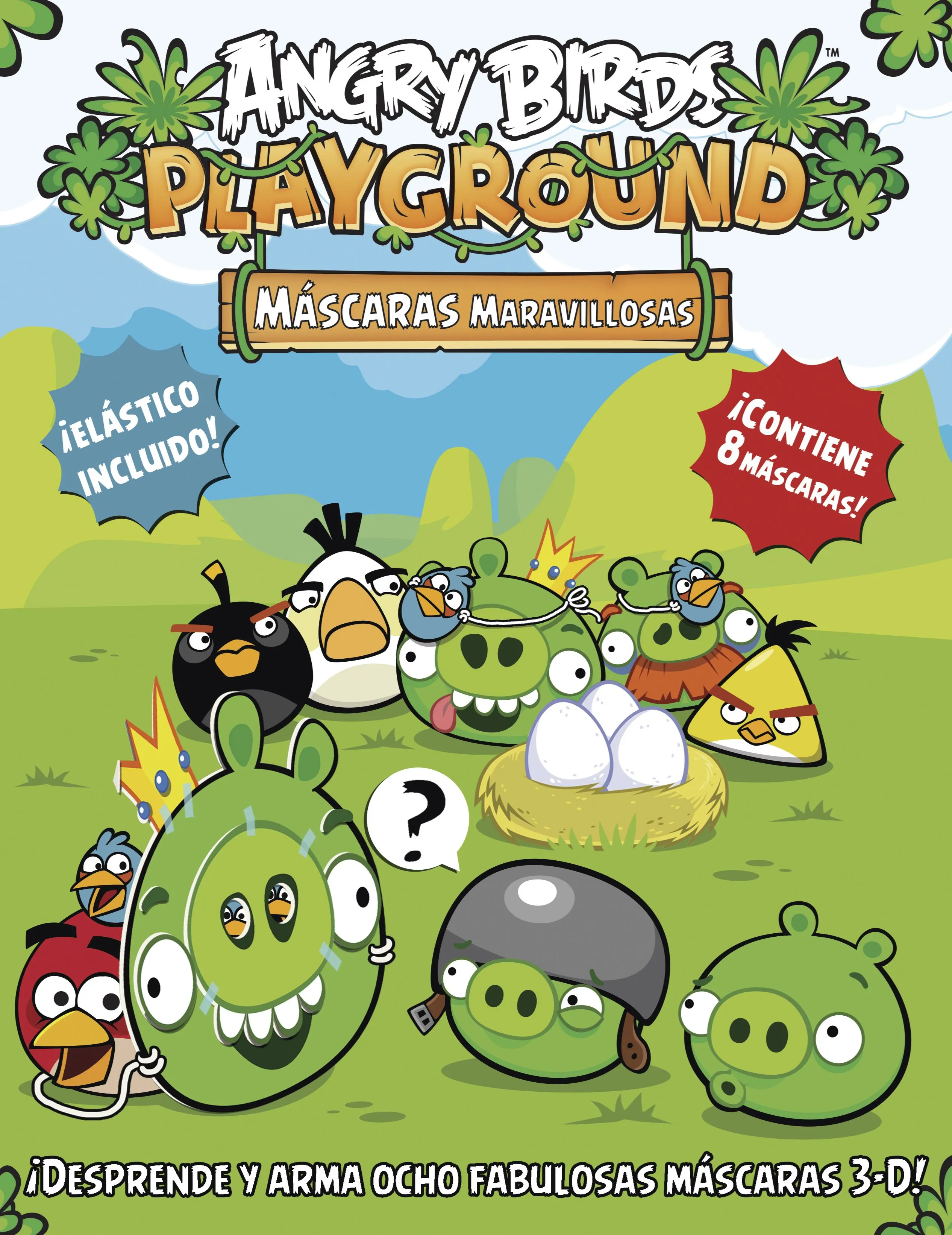 Angry Birds Playground: Mascaras Maravillosas - Librotea