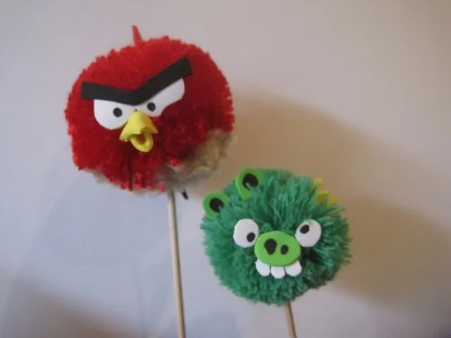 Angry birds pompom | blogmonimanitas