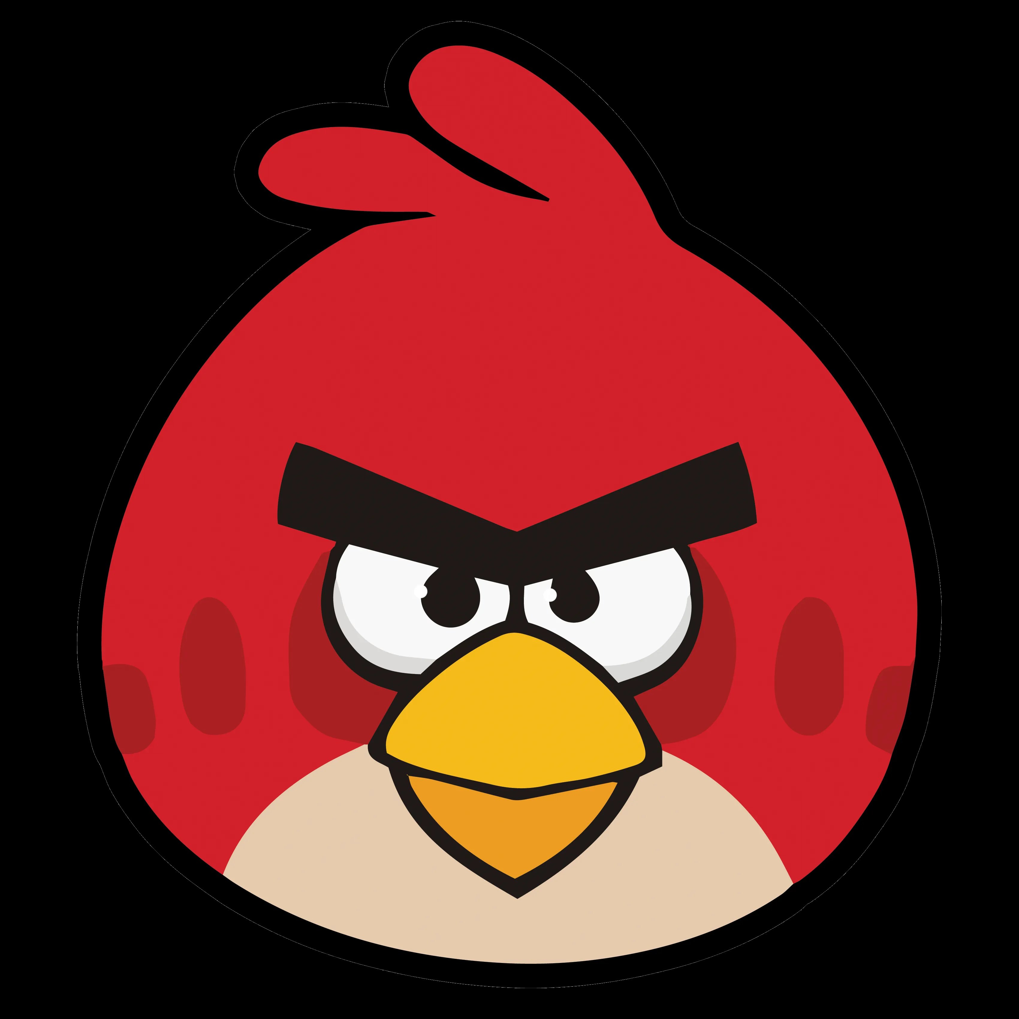 Angry Birds - Red - Super High Quality! by TomEFC98 on DeviantArt