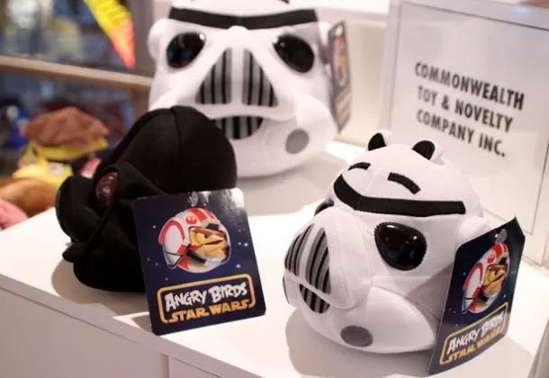 Angry Birds: Star Wars Android: Juguetes de Angry Birds Star Wars