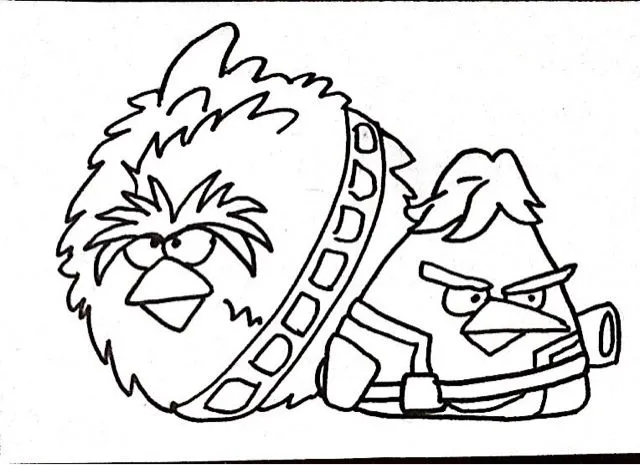 Angry Birds Star Wars Coloring Pages | Coloring Pages