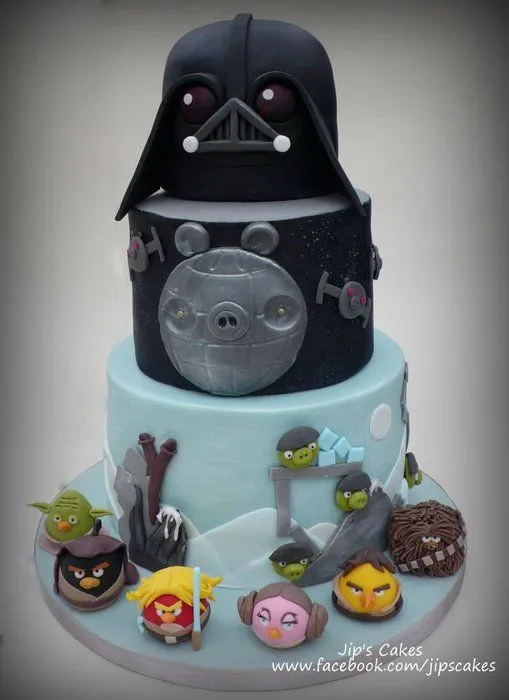 Angry Bird Star Wars Cake | Cakes | Pinterest