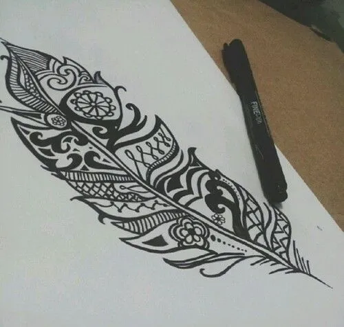 anidem13: Pluma✏ on We Heart It. That would...