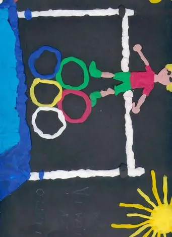 Anillos olimpicos (Nerea bajatierra, 10 años) - Dibujos de los juegos ...