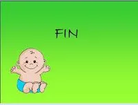 ... si es animado o no, pero el niño en el powerpoint mueve la manita