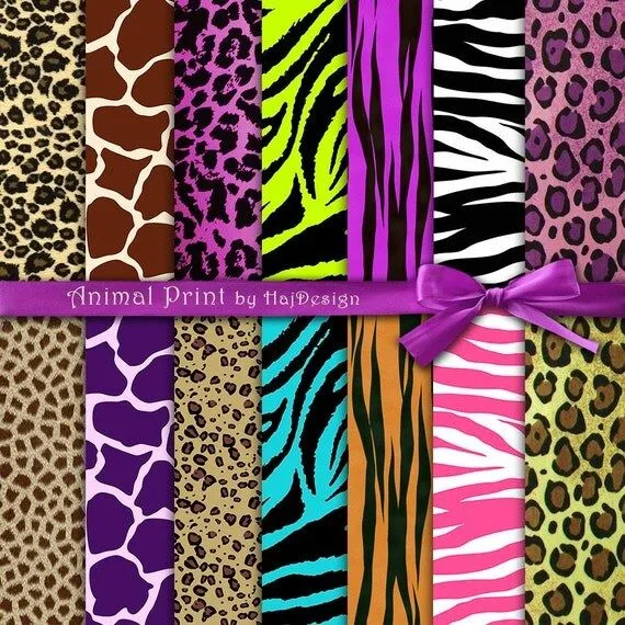 Animal Print patrón de los animales descarga por HajDesignPapers