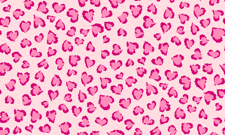 Animal Print HEART-Shaped Leopard Print background, wallpaper ...