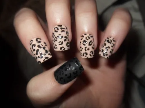 Animal Print Nail Art Tumblr#$%*