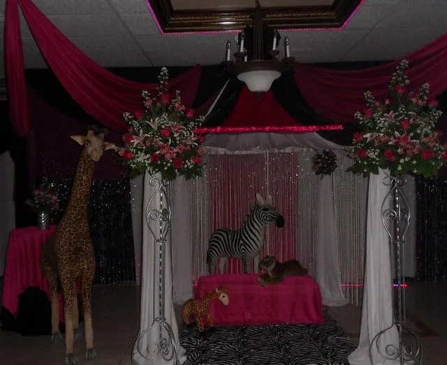 ANIMAL PRINT SWEET 16 DECOR | Flickr - Photo Sharing!