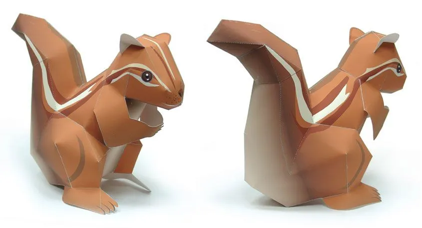 Animales en 3D para armar - Imagui