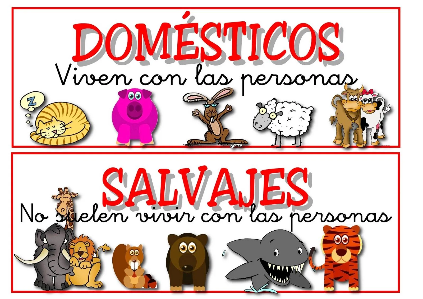 LOS ANIMALES