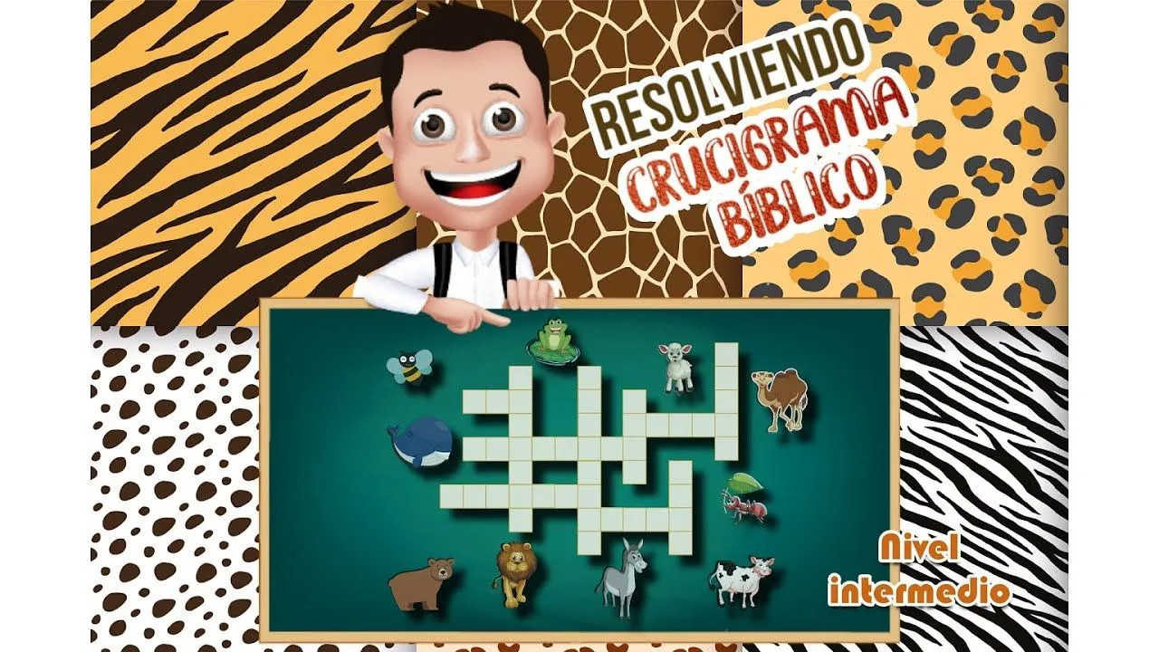 Animales de la Biblia CRUCIGRAMA BIBLICO - YouTube