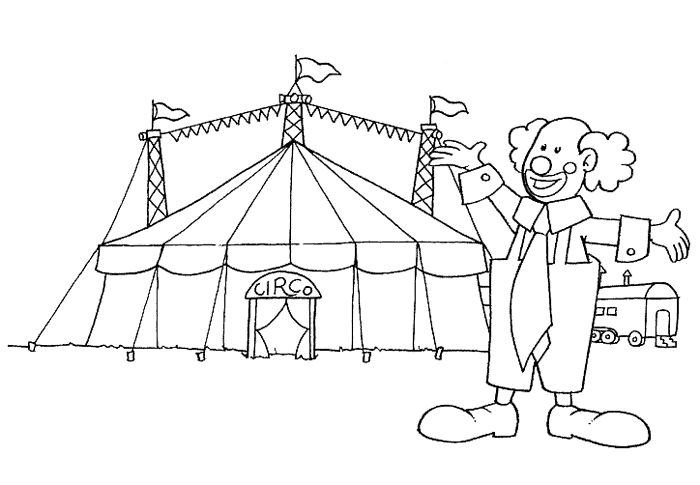 Dibujo de un circo - Imagui