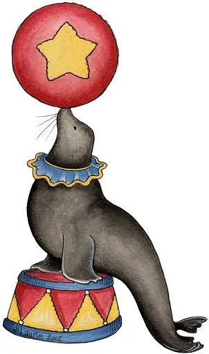 Animales del circo para imprimir - Imagenes y dibujos para imprimir