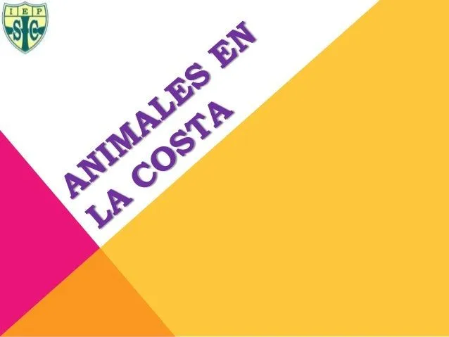 Animales de la Costa