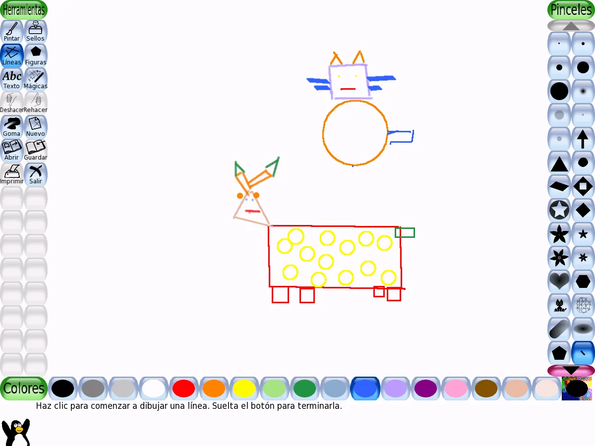 Animales con figuras geometricas - Imagui