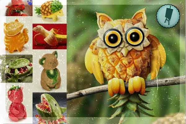 Animales Frutales | Paella Creativa | Ingredientes para tus ideas.