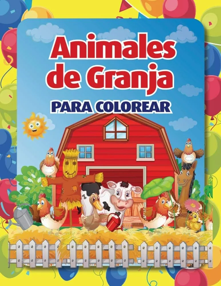 ANIMALES DE GRANJA PARA COLOREAR: Libro Infantil para Pintar VACA, GALLO,  GALLINA, PATOS, CUY, OSO, OVEJA, PERRO, GATO (Spanish Edition) : CAHUANA,  JHON CARLOS: Amazon.com.mx: Libros