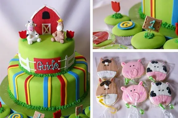 Animales de la granja cumpleaños - Imagui