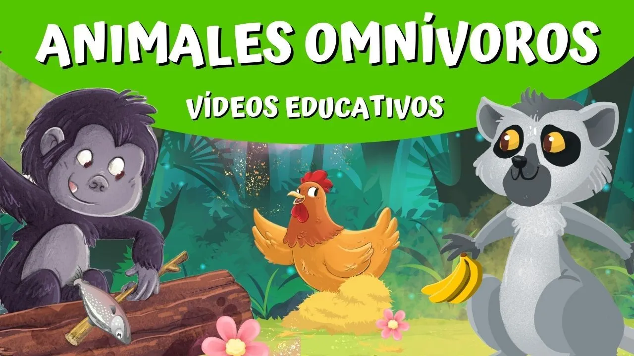 ANIMALES OMNÍVOROS ® Definición, ejemplos y dibujos