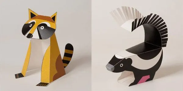 Animales de papel de Hartia Toys | Embarazo, parto y todo lo ...