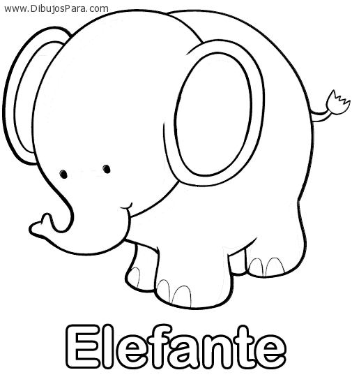 Animales Tiernos Para Dibujar Dibujos para colorear de | Para ...