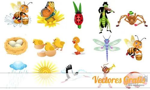 Animales en Vector | Vectores Gratis