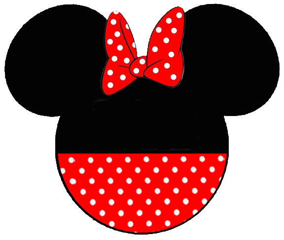 Animals For > Minnie Mouse Outline Vector