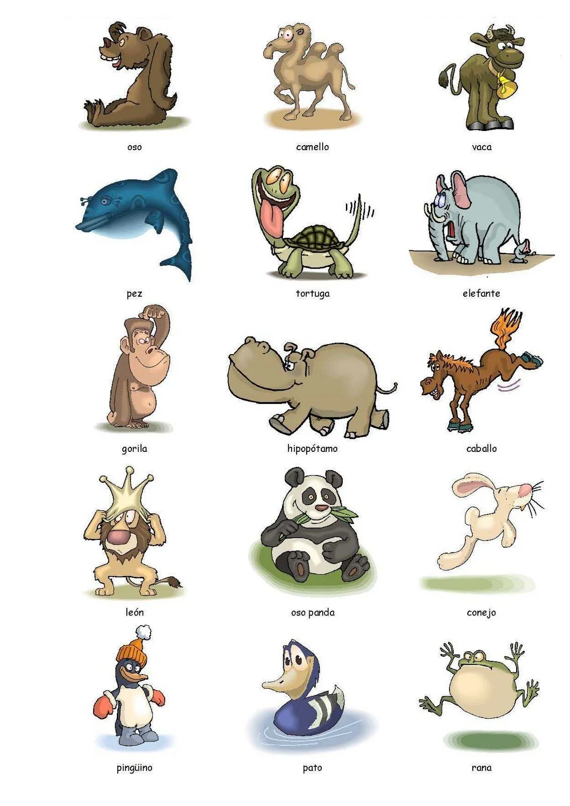 Animals in English.:<*~~