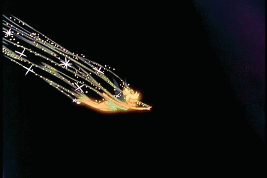 Animated GIFs » Fantasy » Tinkerbell to the rescue