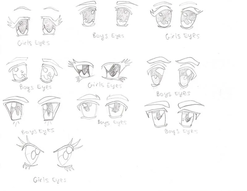 Anime Eyes by PitBull-Lover on DeviantArt