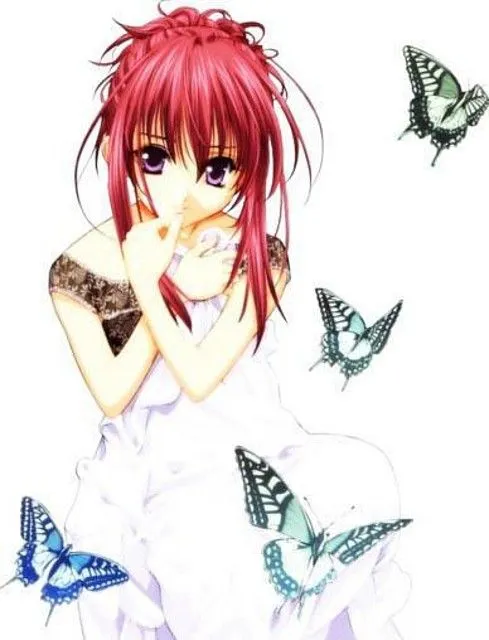 Mariposas de anime - Imagui