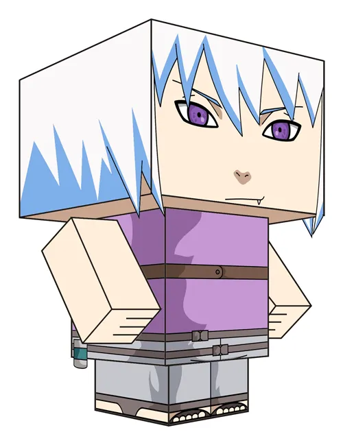 ANIME PAPER TOYS: JOEY WHEELER (YU-GI-OH!) / SUIGETU (NARUTO ...