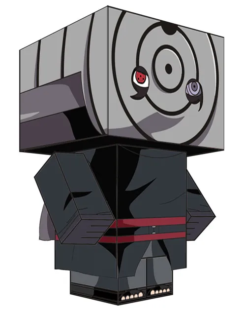 ANIME PAPER TOYS: MADARA UCHIHA (NARUTO SHIPPUDEN) / KURENAI YUHI ...