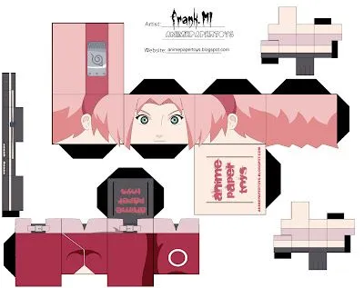 ANIME PAPER TOYS: mayo 2009