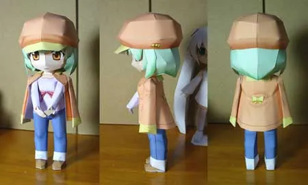 Anime Papercraft Overload - Maidens (Vocaloid x Touhou Project x ...