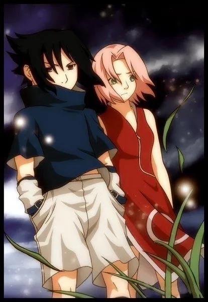 anime: sakura y sasuke love