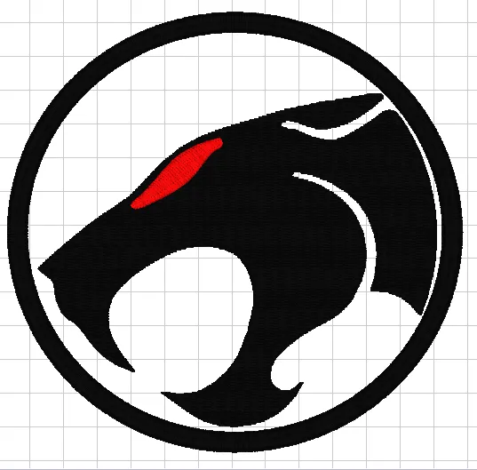 ANIMELADIA BORDADOS: LOGO Thundercats DISEÑO DE BORDADO