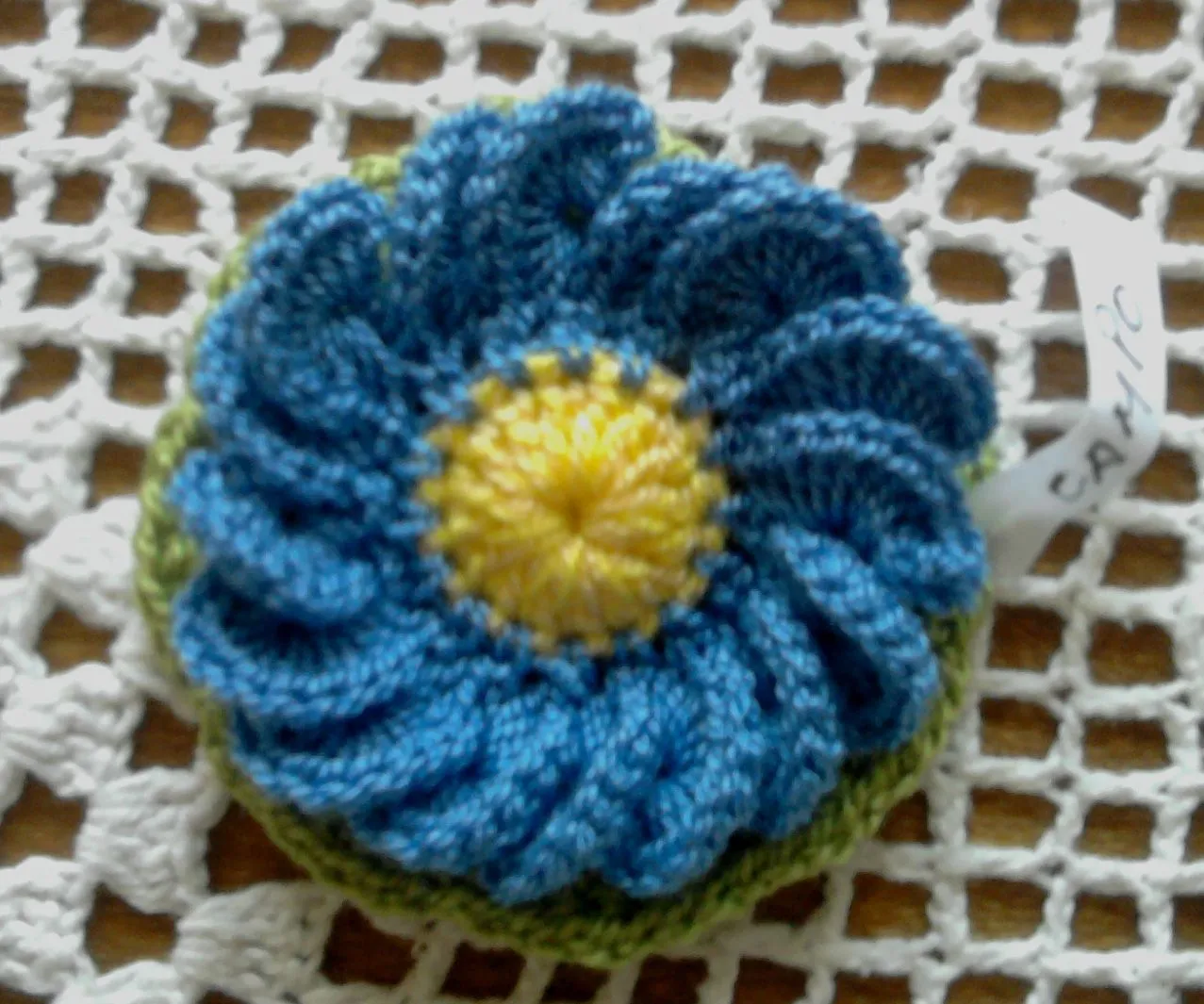 Flores al crochet paso a paso - Imagui