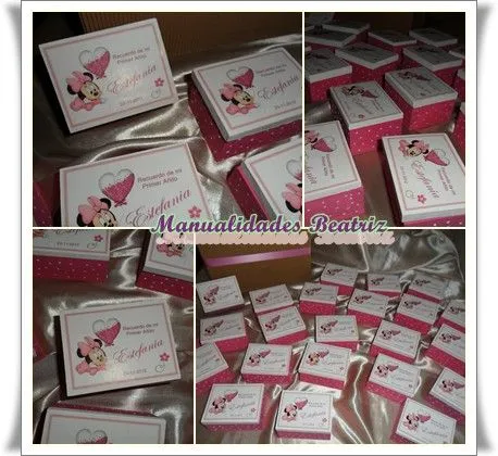 Mi primer añito: Estefania | Manualidades Beatriz