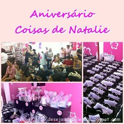 Aniversário Coisas de Natalie - Desejos de Beleza