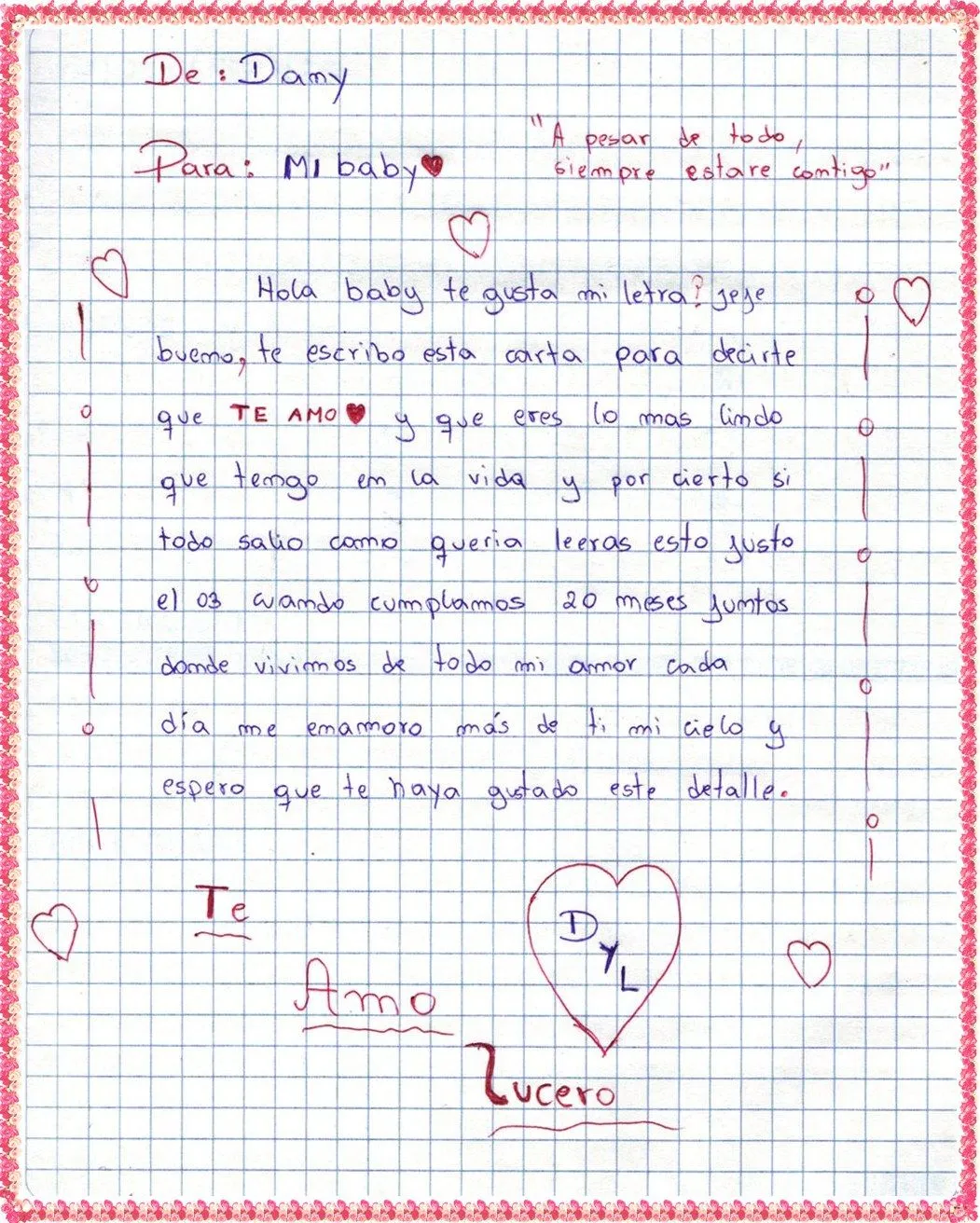 Aniversario - D♥L: Una carta de amor