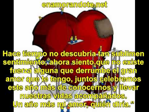 ANIVERSARIO FRASES LINDAS - YouTube