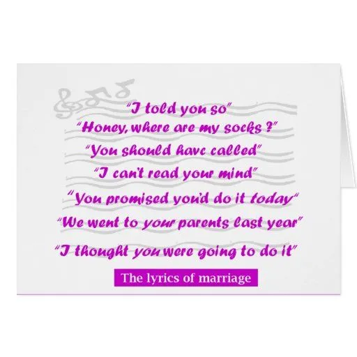 Aniversario - las letras de la boda felicitacion | Zazzle