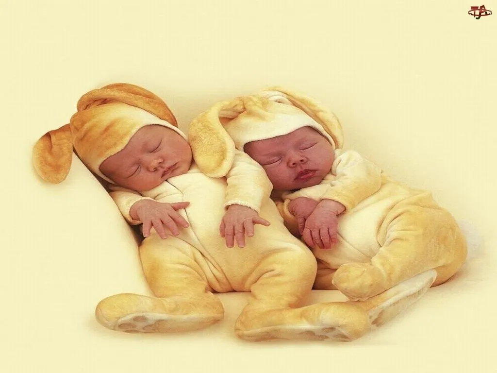 Anne Geddes, Niemowlaki, Zające - Tapety.Tja.pl