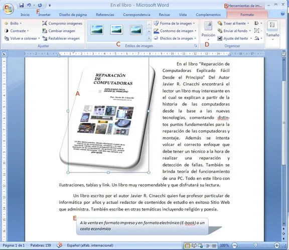 Curso Word trabajar con imagenes