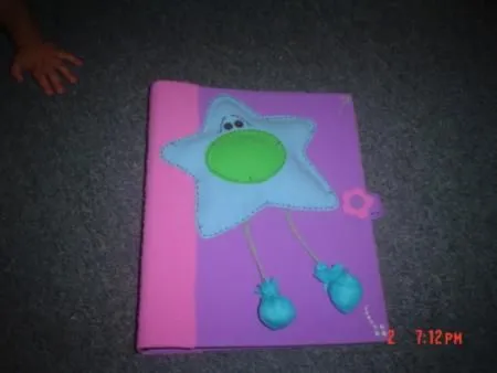 Anotadores en goma eva - Imagui