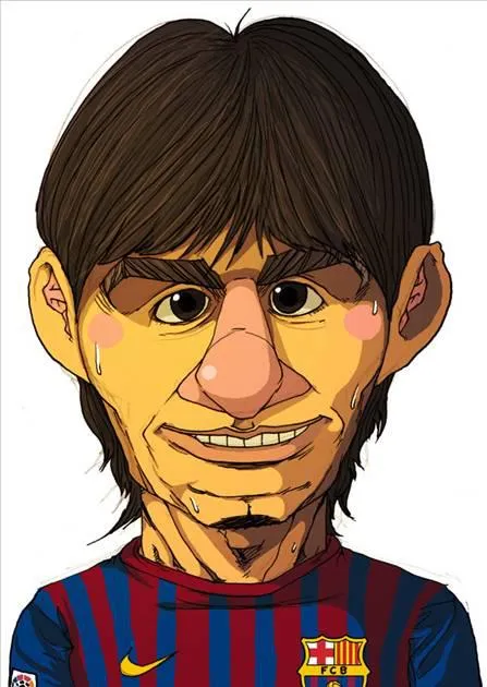 ANOTANDO FUTBOL *: CARICATURAS DE MESSI