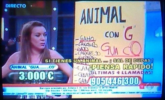 Antena 3 y la fauna sudamericana — TenCuidado.es