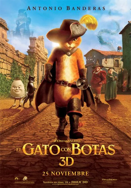 ANTHONY: EL GATO CON BOTAS EN 3D